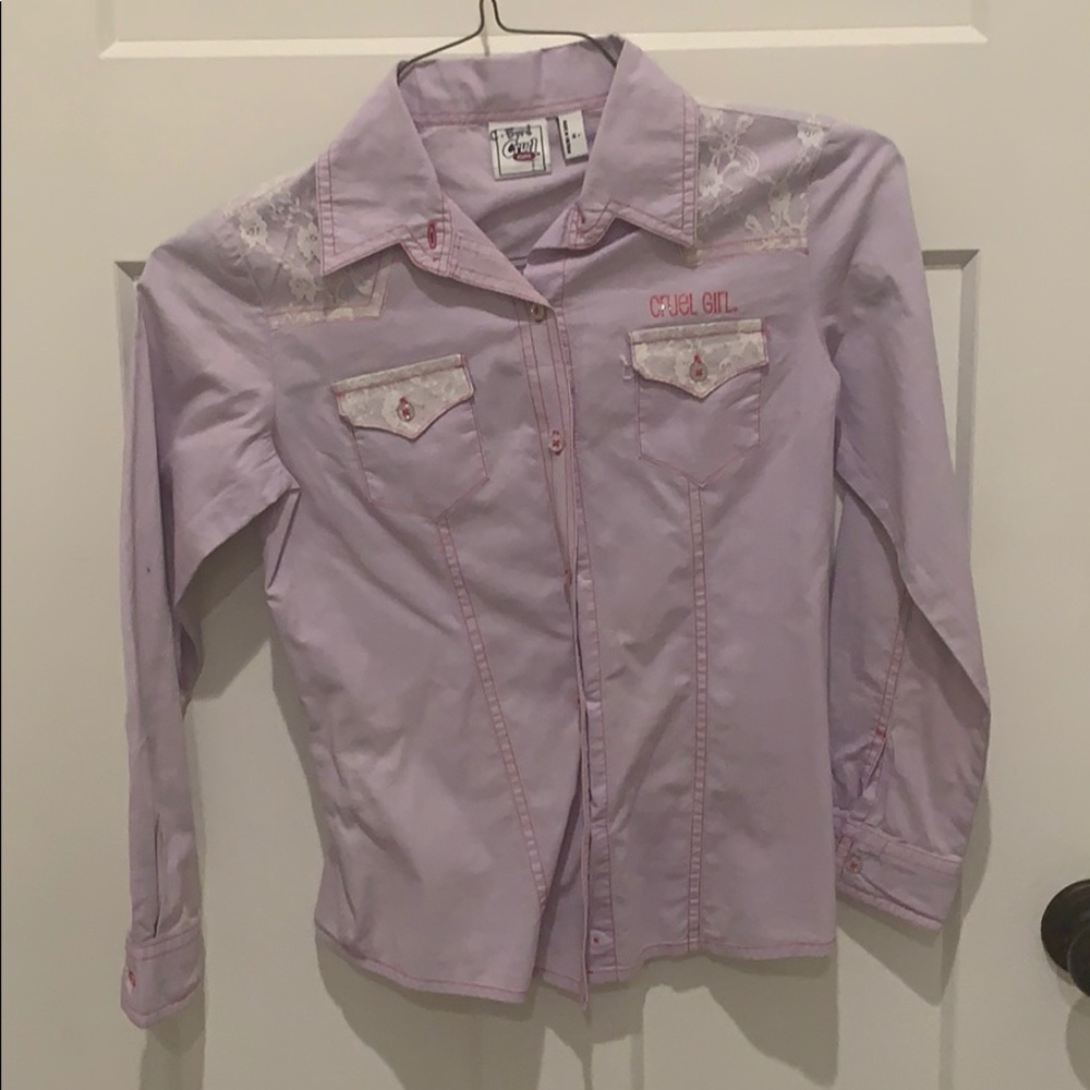 Girls Cruel Girl Western Shirt